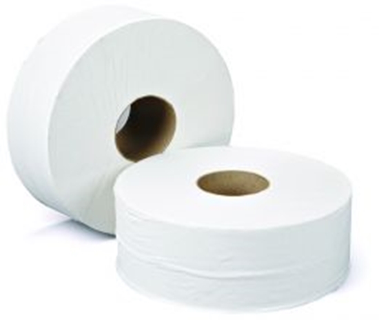 Picture of Reserva Jumbo Toilet Roll JT83SW 400m 2 Ply- White