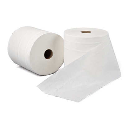 Picture of 2 Ply White Embossed Roll Towel [Case of 6]