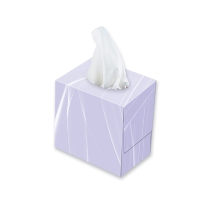 Picture of Cloudsoft 1125 [C/S 24] Cube Facial Tissues White
