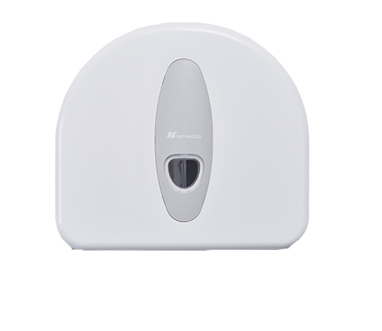 Picture of White Jumbo Plastic Toilet Roll Dispenser