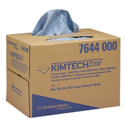 Picture of Kimtech Process Wipers Brag Box - Blue