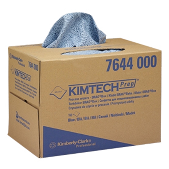 Picture of Kimtech Process Wipers Brag Box - Blue