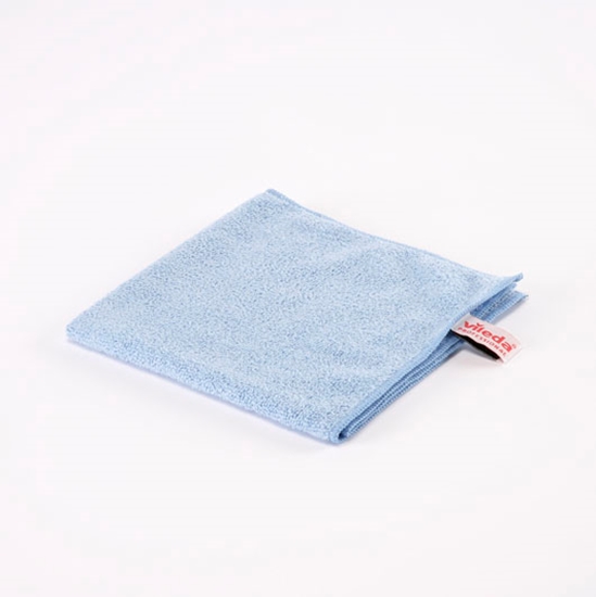 Picture of Vileda Professional MicroTuff Lite Cloths Blue