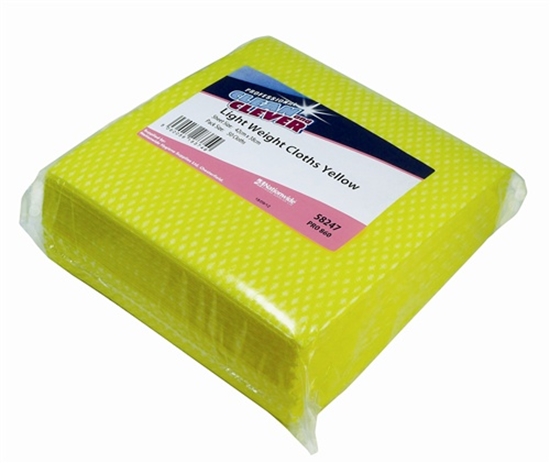 Picture of Clean and Clever Light Weight Cloths YELLOW