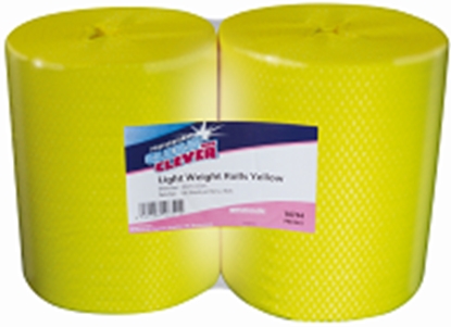 Picture of C&C LIGHTWEIGHT YELLOW CLOTH ON A ROLL [2]