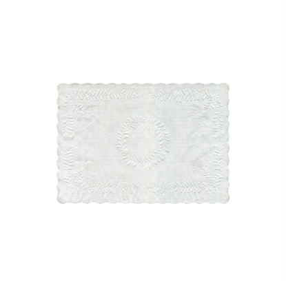 Picture of ETP-14 Embossed White Tray Papers 13.75 x 9.5" (1000)