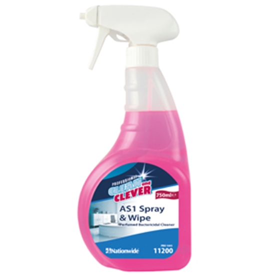 Picture of NW11200 C&C AS1 BACTERICIDAL SPRAY & WIPE 750ML