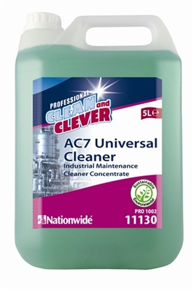 Picture of Clean and Clever AC7 Universal Industrial Maintenance Cleaner Concentrate 5 Litre