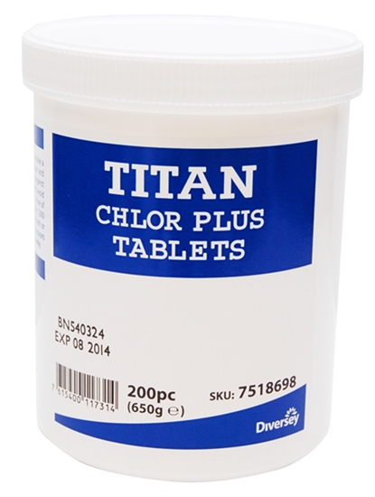 Picture of TITAN CHLOR PLUS TABLETS 7518698