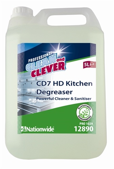 Picture of Clean and Clever CD7 Heavy Duty Kitchen Degreaser 5 Litre