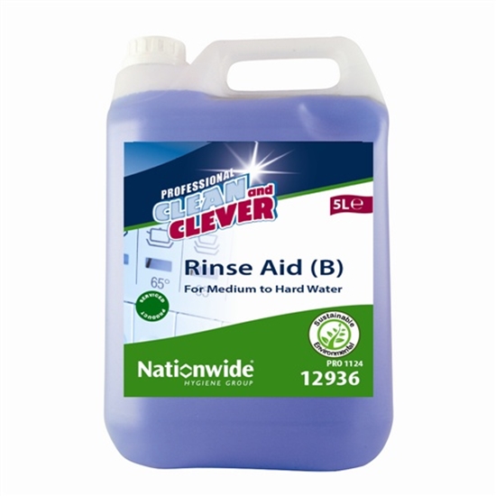 Picture of NW12936 C&C MACHINE RINSE AID B (2X5ltr)