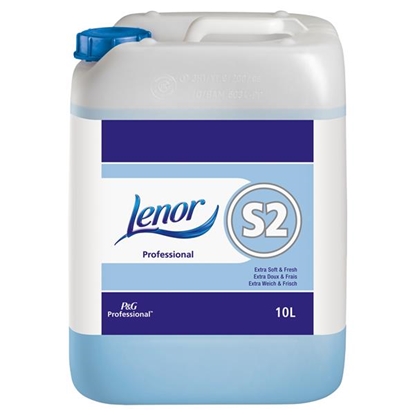 Picture of P&G Lenor Professional System S2 Fabric Conditioner Extra Soft and Fresh Liquid 10 Litre (Auto Dose)