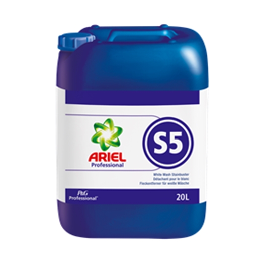 Picture of P&G Ariel Professional System S5 White Wash Stainbuster (Disinfecting) 20 Litre (Auto Dose)