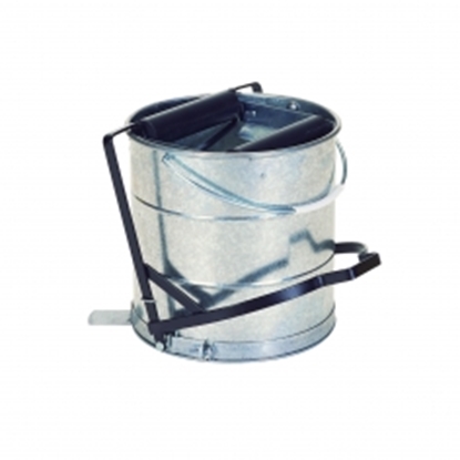 Picture of Obro Metal Galv Bucket 10L Step on It [Rollers]
