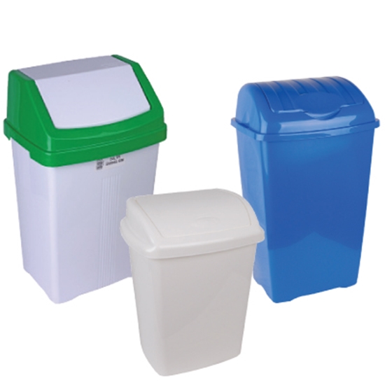 Picture of SWING BIN 50 LITRE BLUE/WHITE