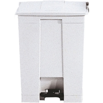 Picture of 6145 Rubbermaid Step-On Container White 68.1 Litre