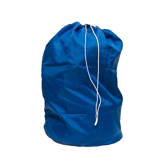 Picture of Polyester Laundry Bag with Drawstring 70x80cm- Blue