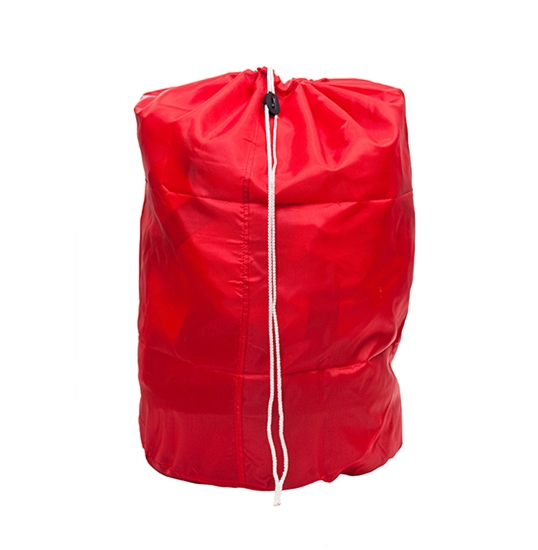 Picture of Polyester Laundry Bag with Drawstring 70x80cm- Red