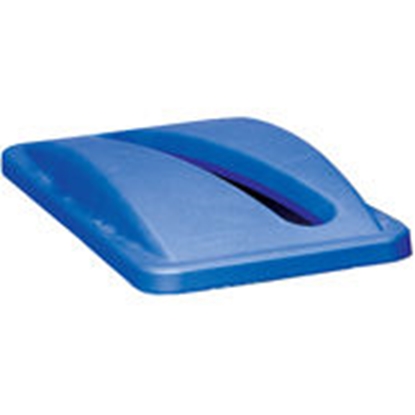 Picture of RUBBERMAID SLIM JIM® PAPER LID BLUE