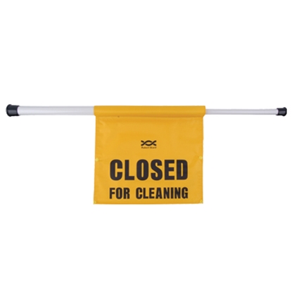 Picture of Hanging 'Closed for Cleaning' Door Safety Sign