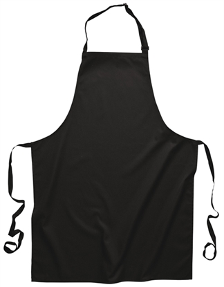Picture of Bib Apron Black 72 x 95cm