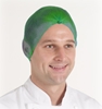 Picture of GREEN METAL FREE HAIRNET - KNOTTED (100) - CLEARANCE SALE