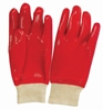 Picture of RED PVC KNITWRIST GLOVES - CLEARANCE SALE