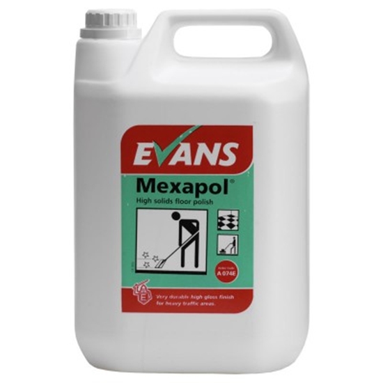 Picture of EVANS MEXAPOL HIGH SOLIDS FLOOR POLISH 5 LITRE