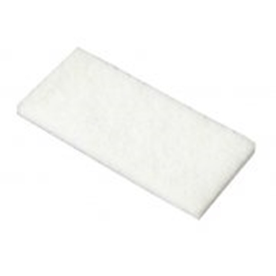 Picture of HILLBRUSH 5222W LOW ABRASION 255MM FLOOR PAD WHITE- SOLD EACH