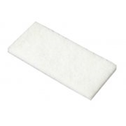 Picture of Hillbrush Low Abrasion 255mm Floor Pad White
