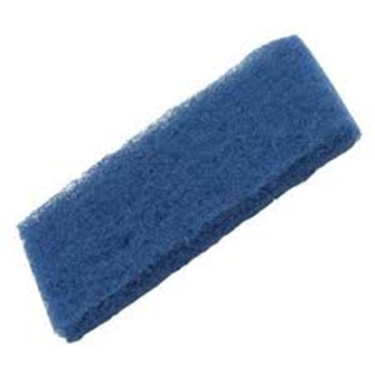 Picture of HILLBRUSH 5222B MEDIUM ABRASION 255MM FLOOR PAD BLUE- SOLD EACH