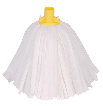 Picture of STANDARD T1 DISPO BIG WHITE MOP YELLOW SOCKET