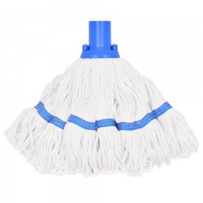 Picture of OPTIMA HYGIENE BLUE 'RHP' EXEL COMPATIBLE SOCKET MOP 300G