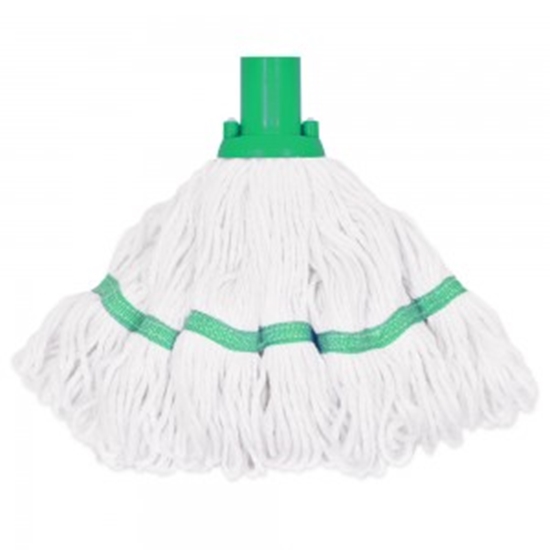 Picture of OPTIMA HYGIENE GREEN 'RHP' EXEL COMPATIBLE SOCKET MOP 300G