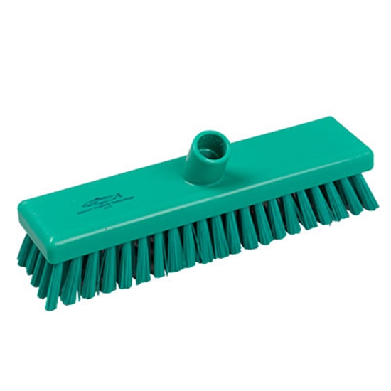 Picture of Hillbrush 300mm Green Stiff Deck Scrub