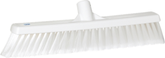 Picture of Vikan Broom Soft-Split Bristles 410MM WHITE