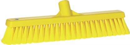 Picture of Vikan Broom Soft-Split Bristles 410MM YELLOW