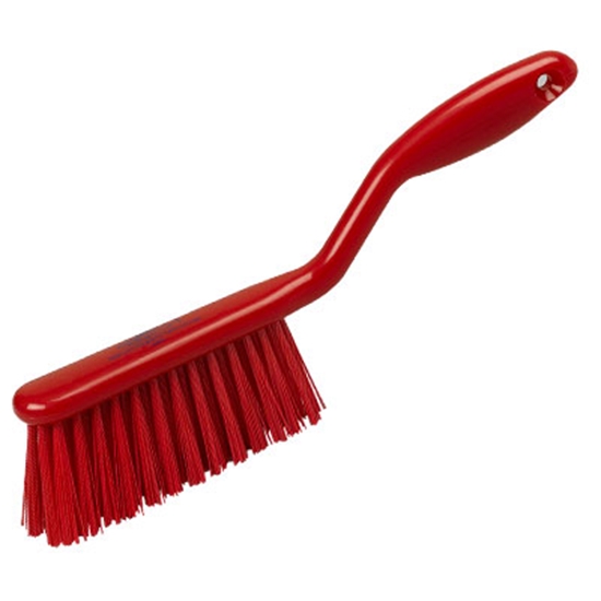 Picture of HILLBRUSH B862RES RED 317MM STIFF RESIN-SET DRS® HAND BRUSH