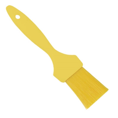 Picture of HILLBRUSH GL11 YELLOW 210MM SOFT GLAZING BRUSH