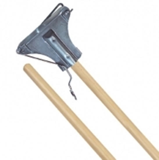 Picture of Wooden Kentucky Mop Holder/Handle & Clip