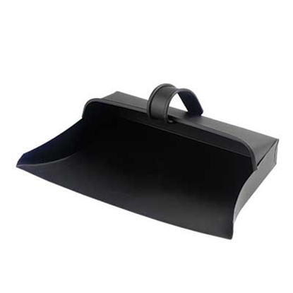 Picture of HILLBRUSH DP6 320MM X 210MM ENCLOSED STEEL DUSTPAN