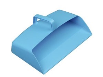 Picture of HILLBRUSH DP3 BLUE ENCLOSED 180MM DUSTPAN