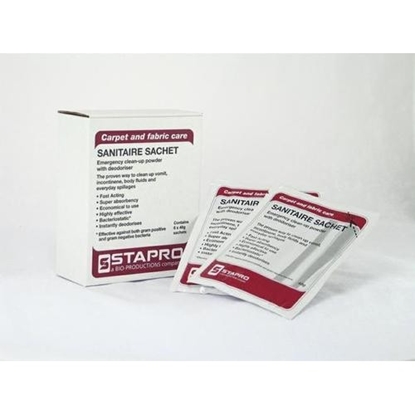 Picture of SANITAIRE EMERGENCY CLEAN UP SACHETS- BOX OF 6