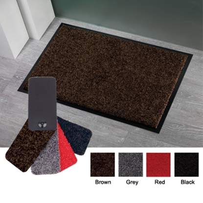 Picture of Frontguard Entrance Matting Size 60cm x 90cm - Black