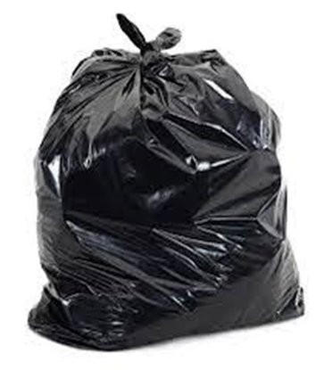 Picture of 10kg Black CSHA Medium Duty Sack 90L (200)