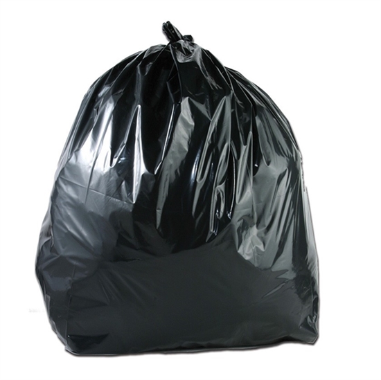 Picture of BLACK HEAVY DUTY WHEELIE BIN LINER