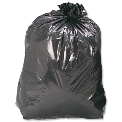 Picture of BLACK MEDIUM DUTY WHEELIE BIN LINER