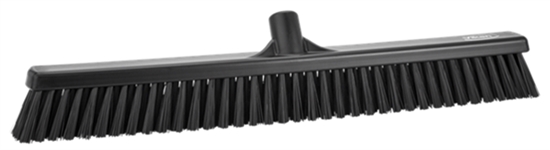 Picture of Broom Head Soft Hard Bristle 610MM (24") BLACK