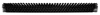 Picture of Broom Head Soft Hard Bristle 610MM (24") BLACK