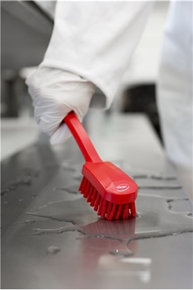 Picture of VIKAN RED MEDIUM UTILITY BRUSH 265MM